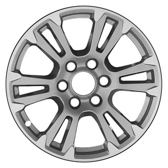 CCI® - 6 Double I-Spoke Machined and Medium Charcoal Metallic 18x7.5 Alloy Factory Wheel - Remanufactured