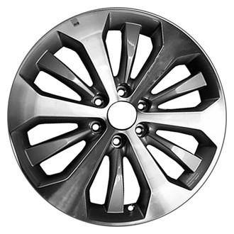 CCI® - 6 Double-Spoke Machined and Medium Charcoal 20x8.5 Alloy Factory Wheel - Remanufactured