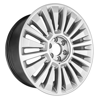 CCI® - 20 Alternating-Spoke Machined and Bright Smoked Hyper Silver 22x9.5 Alloy Factory Wheel - Remanufactured