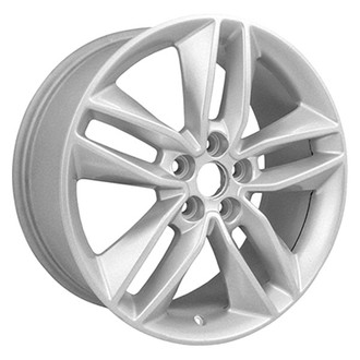 CCI® - Double 5-Spoke Bright Sparkle Silver Metallic 18x8 Alloy Factory Wheel - Remanufactured