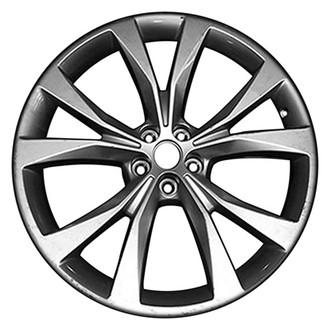 CCI® - 5 V-Spoke Bright Silver Metallic 21x9 Alloy Factory Wheel - Remanufactured