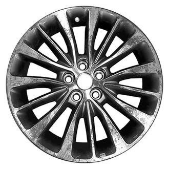 CCI® - 5 W-Spoke Machined and Medium Smoked Hyper Silver 18x8 Alloy Factory Wheel - Remanufactured