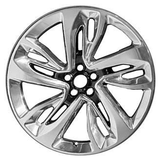 CCI® - 5 Multi Spiral-Spoke Polished and Deep Black 21x9 Alloy Factory Wheel - Remanufactured