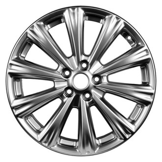 CCI® - 10 I-Spoke Bright Smoked Hyper Silver 18x7.5 Alloy Factory Wheel - Replica