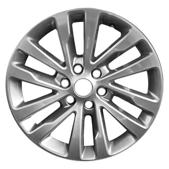 CCI® - 6 V-Spoke Black Hyper Silver 20x8.5 Alloy Factory Wheel - Remanufactured