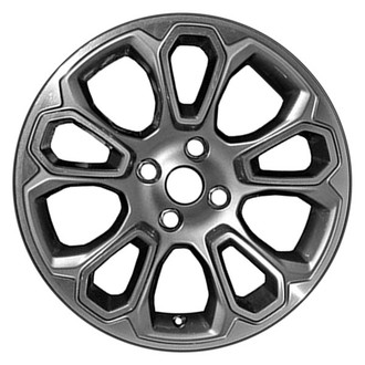 CCI® - 10-Slot Bright Silver Metallic 17x7 Alloy Factory Wheel - Remanufactured