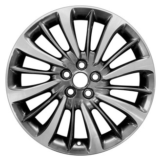 CCI® - 16 Alternating-Spoke Machined Deep Black Smoked Hypersilver 18x8 Alloy Factory Wheel - Remanufactured