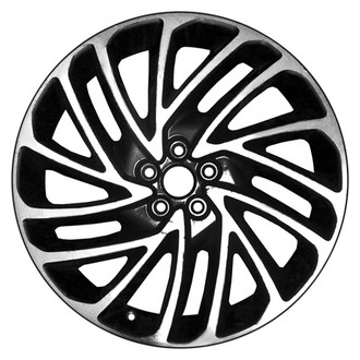 CCI® - 15 Spiral-Spoke Machined and Black 20x8 Alloy Factory Wheel - Remanufactured