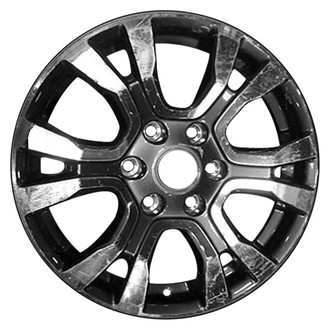 CCI® - 6 V-Spoke Machined and Medium Charcoal Metallic 18x8 Alloy Factory Wheel - Remanufactured