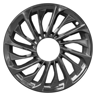 CCI® - 16-Spoke Black 22x9.5 Alloy Factory Wheel - Remanufactured