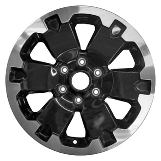 CCI® - 6 I-Spoke Gloss Black with Machined Flange 18x8 Alloy Factory Wheel - Remanufactured
