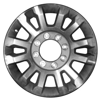 CCI® - 12-Spoke Machined Dark Charcoal Metallic 18x8 Alloy Factory Wheel - Remanufactured