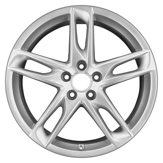 CCI® - Double 5-Spoke Bright Silver Metallic 19x8 Alloy Factory Wheel - Remanufactured