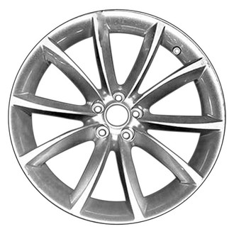 CCI® - 5 Turbine-Spoke Machined and Bluish Silver 20x8.5 Alloy Factory Wheel - Remanufactured