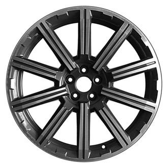 CCI® - 10 I-Spoke Machined and Charcoal Metallic 20x9 Alloy Factory Wheel - Remanufactured