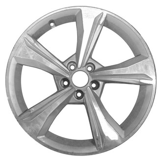 CCI® - 5-Spoke Light Silver Metallic with Machined Face 19x8 Alloy Factory Wheel - Remanufactured
