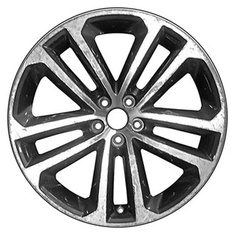 CCI® - Double 5-Spoke Machined and Dark Charcoal 19x8.5 Alloy Factory Wheel - Remanufactured