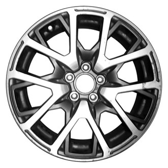 CCI® - Multi 5-Spoke Dark Silver with Machined Accents 18x7 Alloy Factory Wheel - Remanufactured