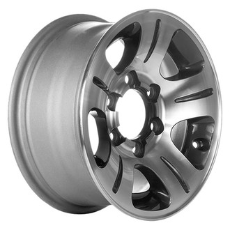 CCI® - 5-Spoke Black 15x7 Alloy Factory Wheel - Remanufactured