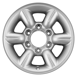 CCI® - 6 I-Spoke Silver 15x7 Alloy Factory Wheel - Remanufactured