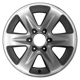 CCI® - 6 I-Spoke Hyper Silver 17x8 Alloy Factory Wheel - Remanufactured