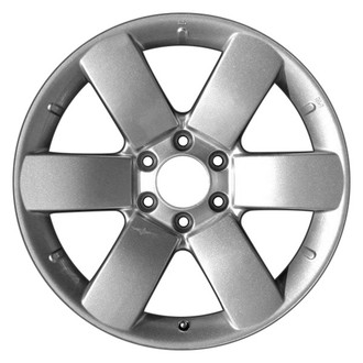 CCI® - 6 I-Spoke Silver 20x8 Alloy Factory Wheel - Remanufactured