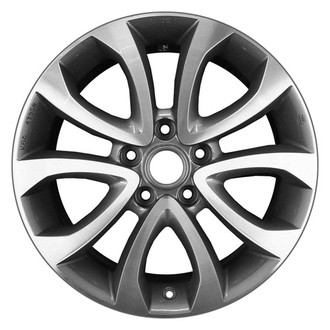 CCI® - 5 V-Spoke Charcoal Gray 17x7 Alloy Factory Wheel - Remanufactured