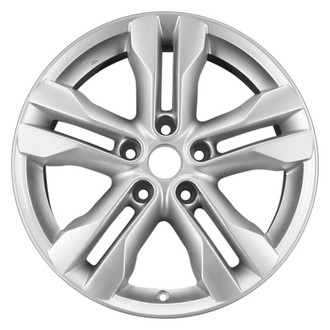 CCI® - Double 5-Spoke Bright Sparkle Silver 17x7 Alloy Factory Wheel - Remanufactured