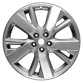 CCI® - 5 V-Spoke Machined and Light Charcoal 20x7.5 Alloy Factory Wheel - Replica