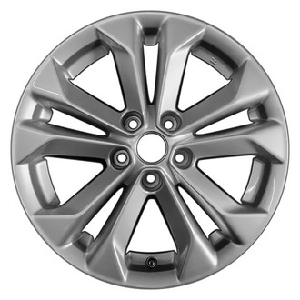 CCI® - 5 V-Spoke Bright Silver 17x7 Alloy Factory Wheel - Remanufactured
