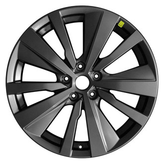 CCI® - 10 Spiral-Spoke Machined Medium Charcoal Metallic 20x7.5 Alloy Factory Wheel - Remanufactured