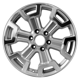 CCI® - 6 Y-Spoke Machined and Sparkle Silver 20x7.5 Alloy Factory Wheel - Remanufactured