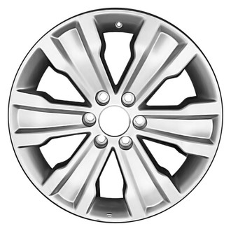 CCI® - 6 I-Spoke Painted Bright Silver 20x8 Alloy Factory Wheel - Remanufactured