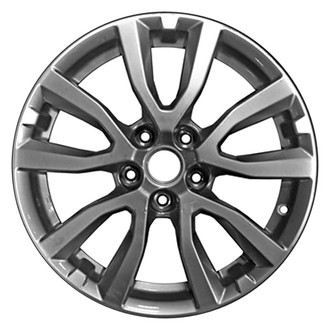 CCI® - 5 V-Spoke Sparkle Silver 17x7 Alloy Factory Wheel - Remanufactured