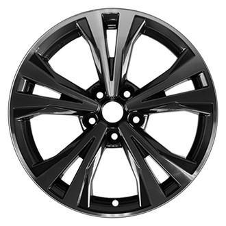 CCI® - 5 V-Spoke Machined and Charcoal 18x7 Alloy Factory Wheel - Remanufactured