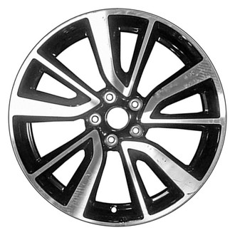 CCI® - 5 V-Spoke Machined and Black 19x7 Alloy Factory Wheel - Remanufactured