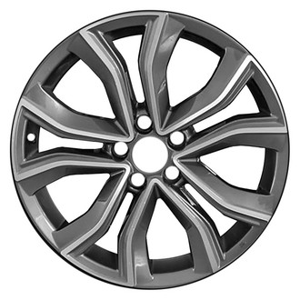 CCI® - 5 Split-Spoke Machined Medium Charcoal 19x7.5 Alloy Factory Wheel - Remanufactured