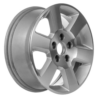 CCI® - 6 I-Spoke Machined and Silver 16x6.5 Alloy Factory Wheel - Remanufactured