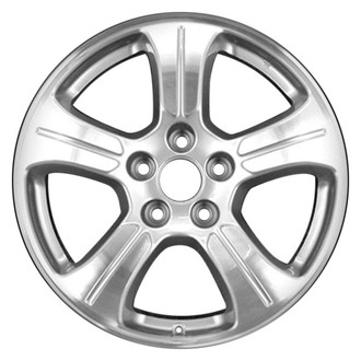 CCI® - 5-Spoke Machined Spoke with Gray Insets and Pockets 18x7.5 Alloy Factory Wheel - Remanufactured