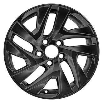 CCI® - 10 Spiral-Spoke Black with Machined Face 17x7 Alloy Factory Wheel - Remanufactured
