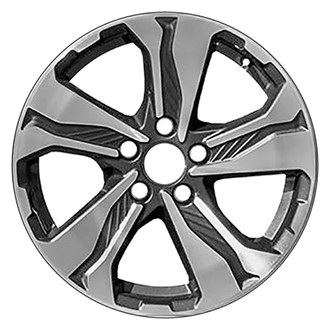 CCI® - 5-Spoke Charcoal with Machined Face 17x7.5 Alloy Factory Wheel - Remanufactured