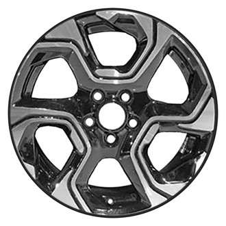 CCI® - 6 Spiral-Spoke Machined and Dark Silver Metallic 18x7.5 Alloy Factory Wheel - Remanufactured