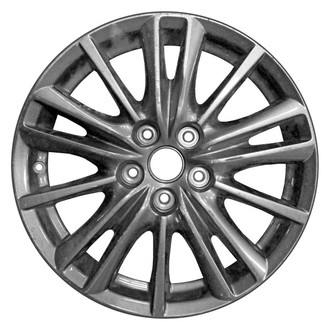 CCI® - 5 W-Spoke Machined and Medium Charcoal Metallic 17x7 Alloy Factory Wheel - Remanufactured