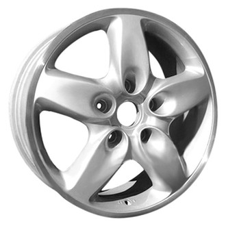 CCI® - 5-Spoke Silver with Flange Cut 18x8 Alloy Factory Wheel - Remanufactured