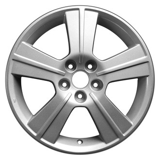 CCI® - 5-Spoke Machined Rib with Silver Windows 16x6.5 Alloy Factory Wheel - Remanufactured