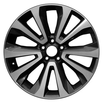 CCI® - 5 V-Spoke Machined and Black Metallic 18x7 Alloy Factory Wheel - Remanufactured