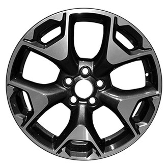 CCI® - 5 Y-Spoke Machined and Black 17x7 Alloy Factory Wheel - Remanufactured