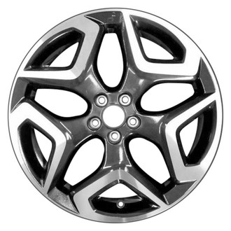 CCI® - 5 Y-Spoke Machined and Dark Metallic Charcoal 18x7 Alloy Factory Wheel - Remanufactured