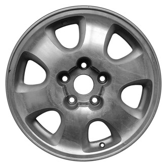 CCI® - 6 I-Spoke Silver with Machined Accents 16x6.5 Alloy Factory Wheel - Remanufactured