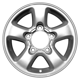 CCI® - 5-Spoke Hyper Silver 16x8 Alloy Factory Wheel - Remanufactured